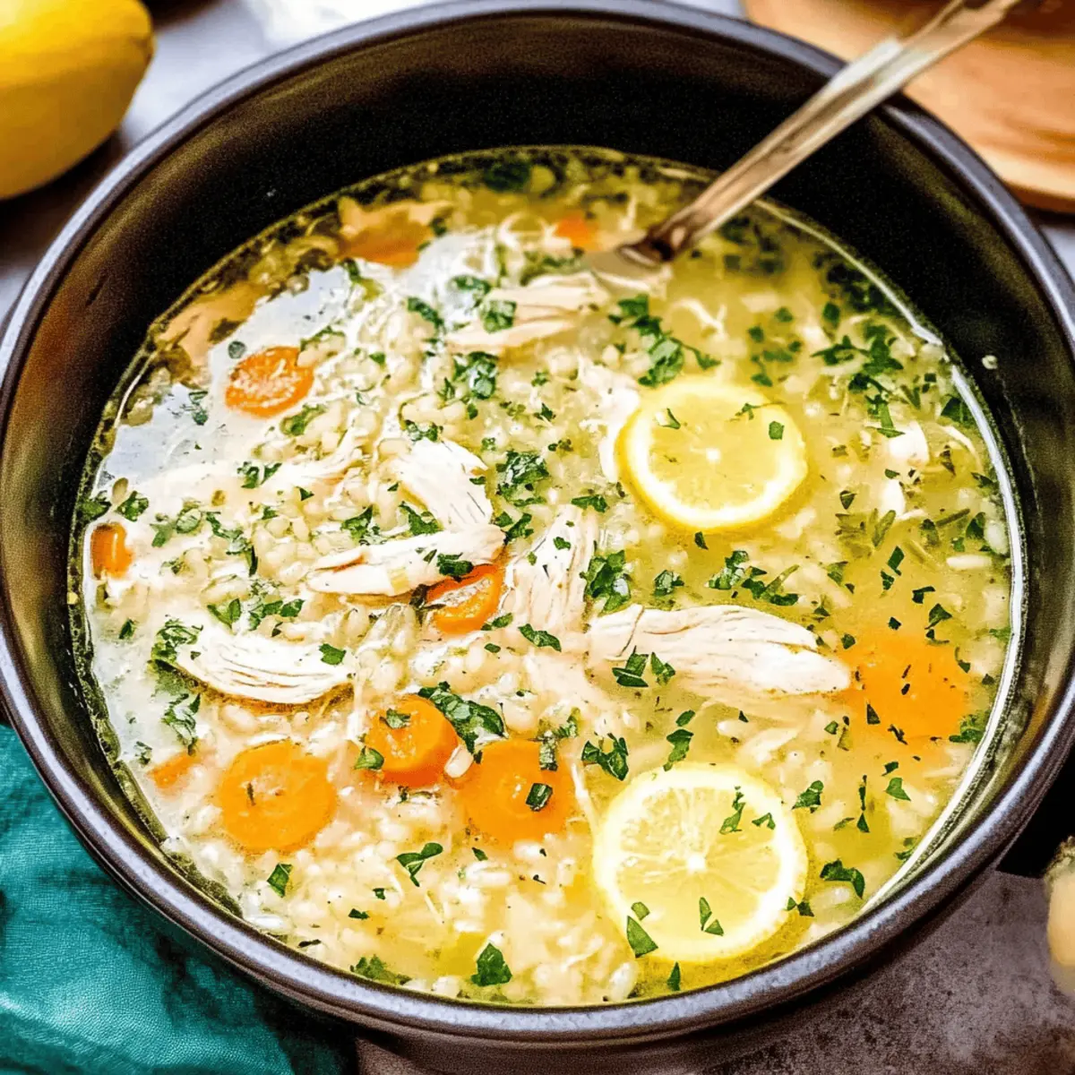 Lemon Dilly Chicken Soup: A Cozy Hug in a Bowl