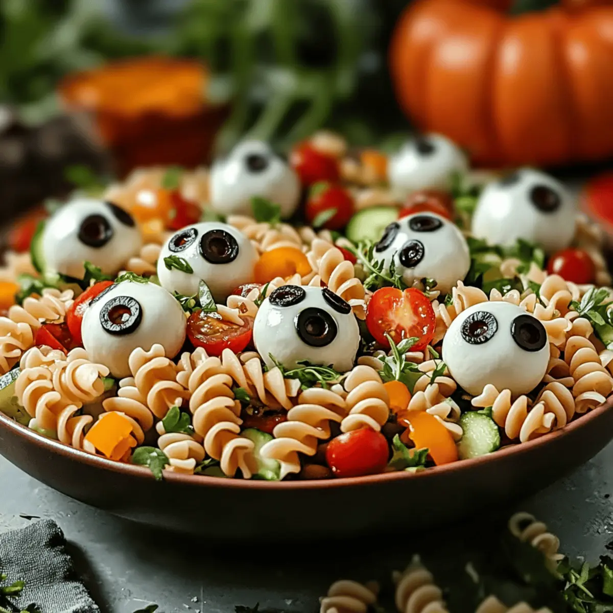 Eyeball Pasta Salad