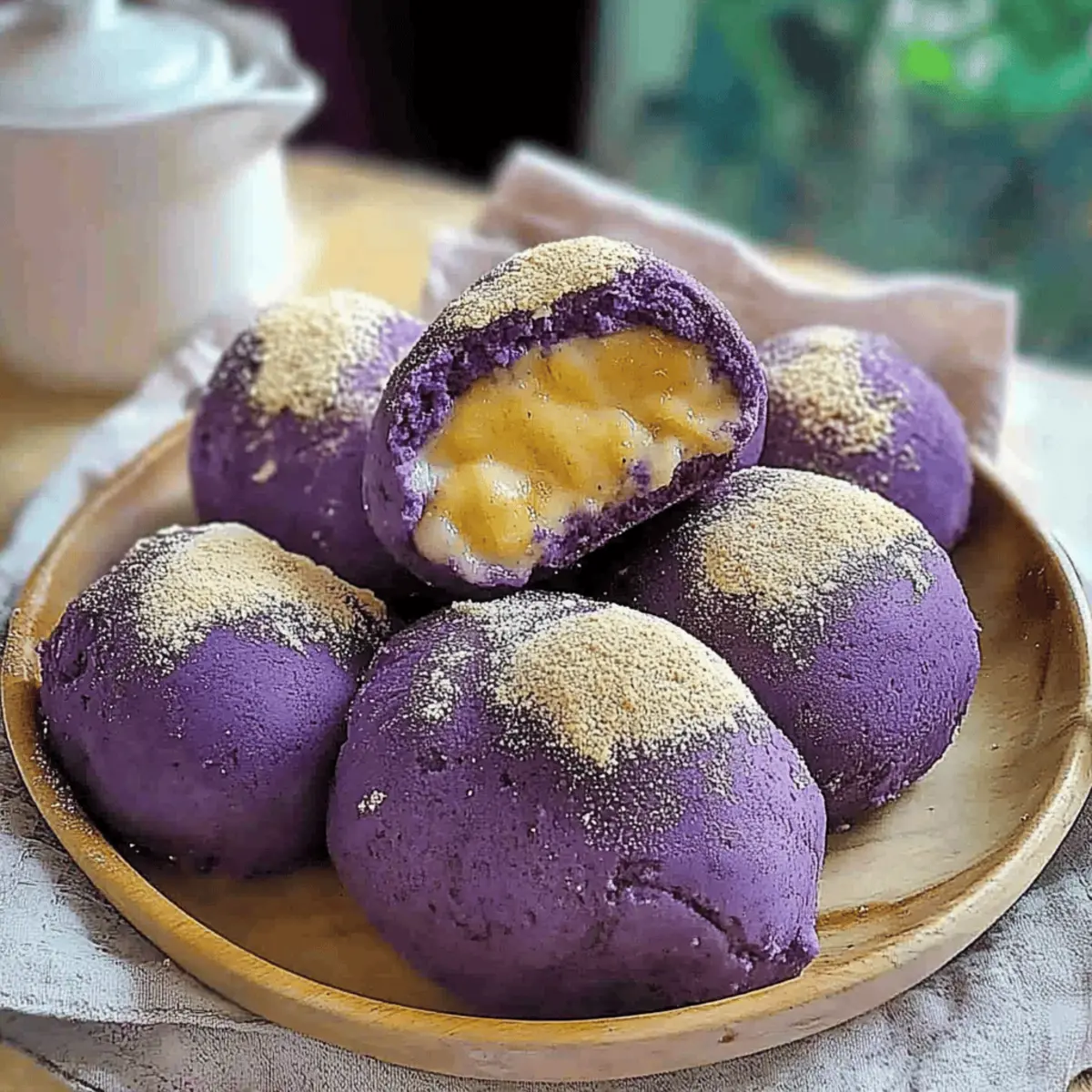Ube Pandesal with Melty Cheese: Soft and Irresistibly Delicious