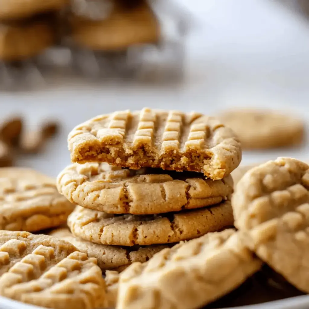 Soft Peanut Butter Cookies