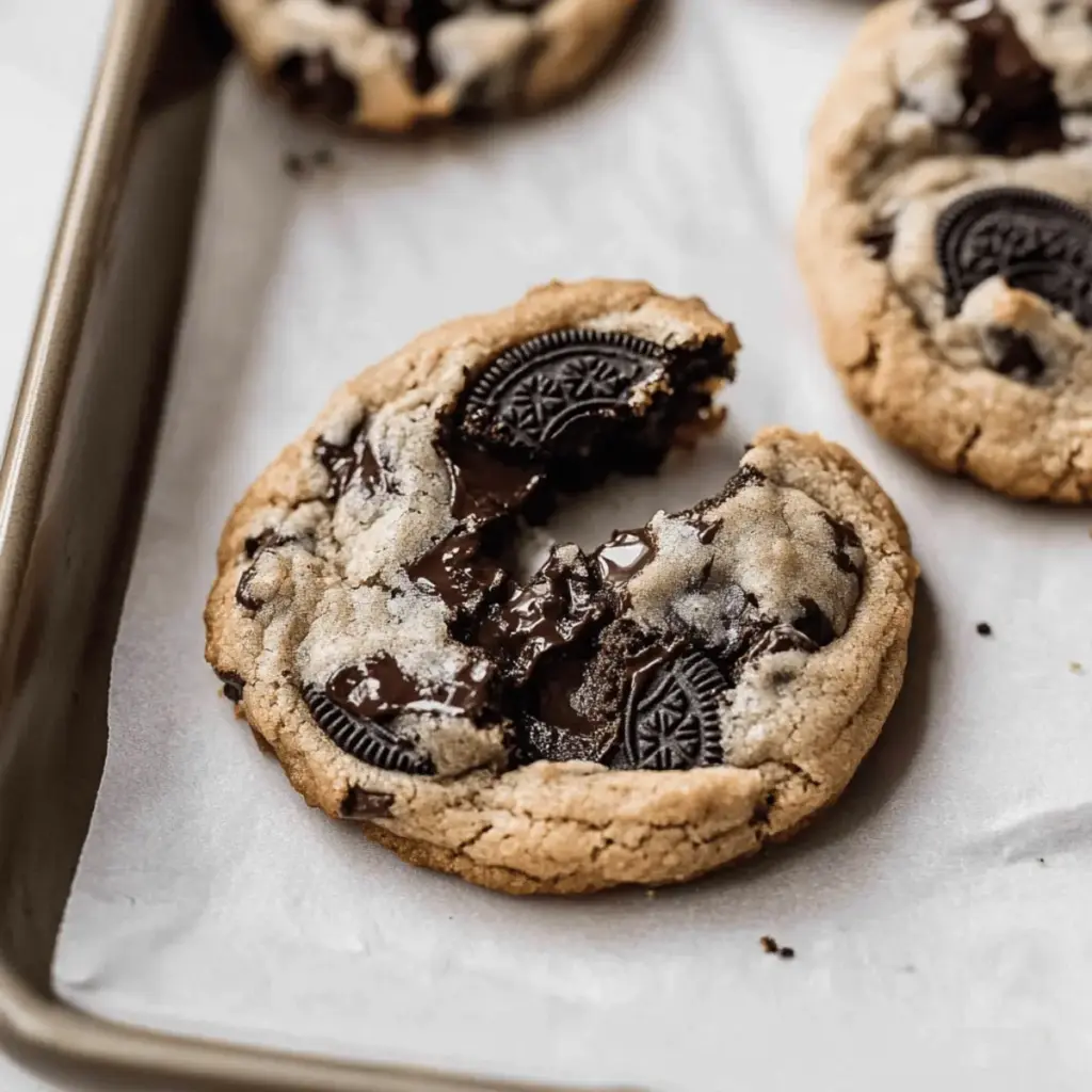 Chewy Oreo Chocolate Chip Cookies