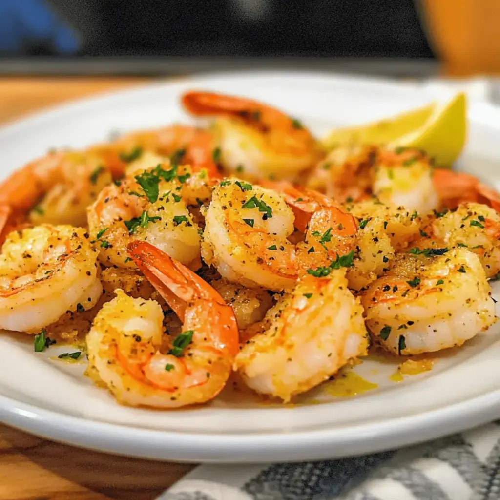 Garlic Parmesan Roasted Shrimp