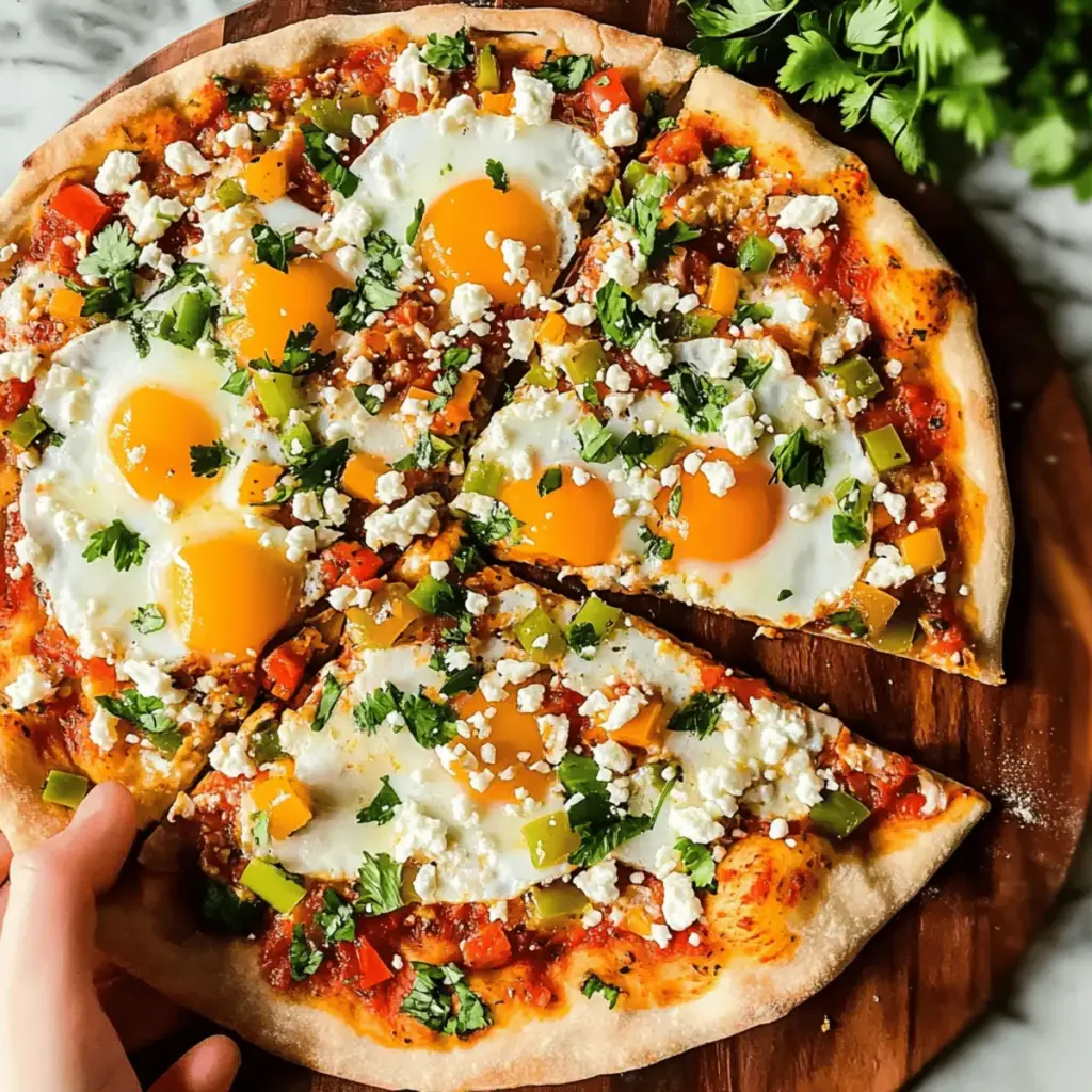 Grilled Shakshuka Pizza