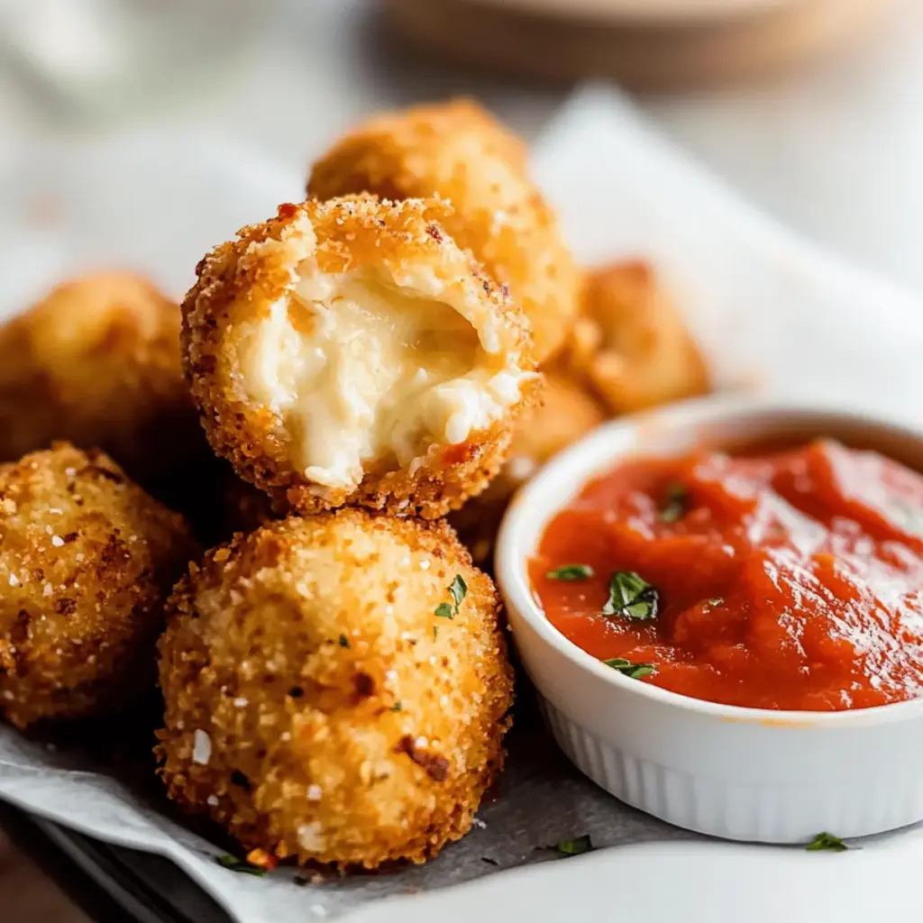 Easy Fried Cheese Bites