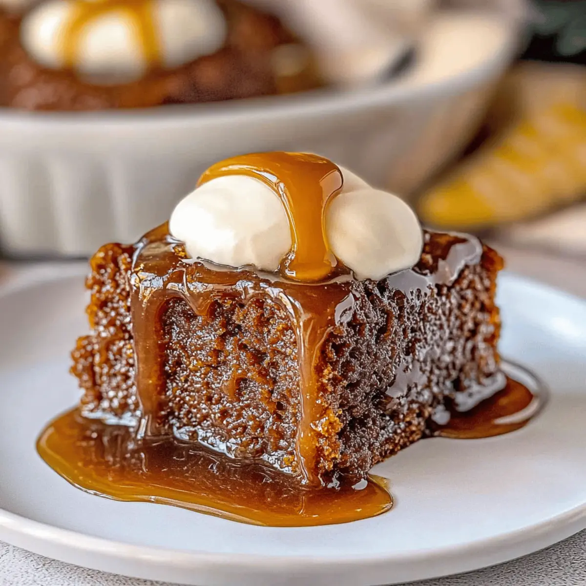 Sticky Toffee Pudding Recipe