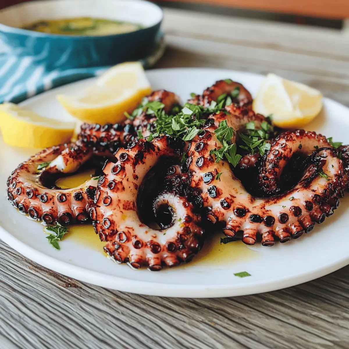 Juicy Grilled Octopus: A Flavor-Packed 20-Minute Delight
