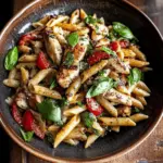 Grilled Chicken Pasta Salad with Balsamic Vinaigrette