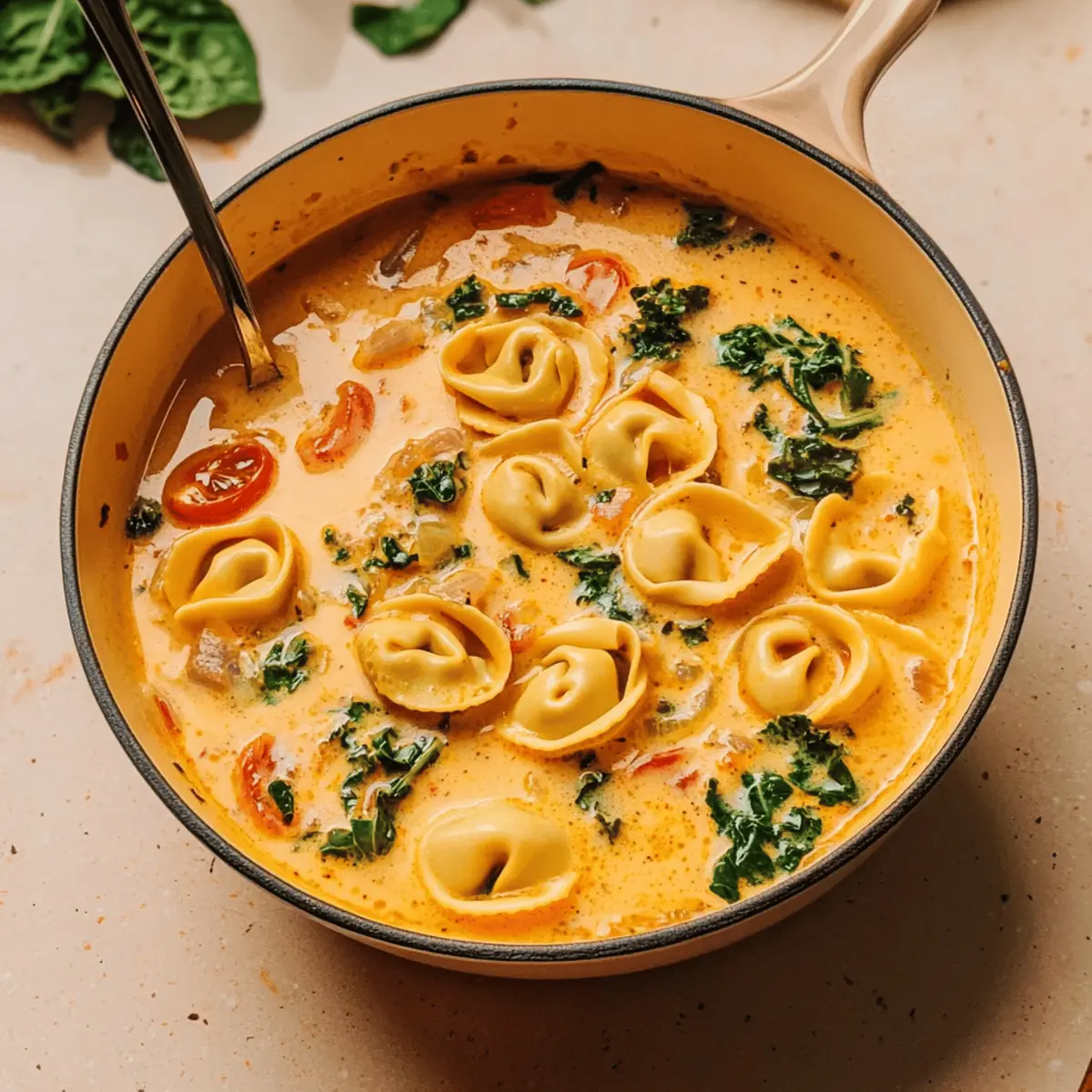 Creamy Tuscan Tortellini Soup: Cozy Comfort in Every Bite