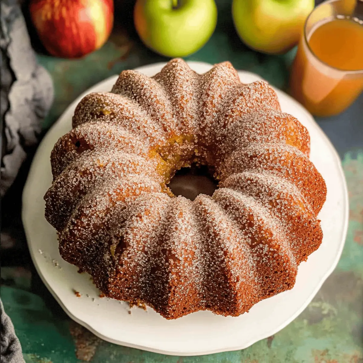 Apple Cider Donut Bundt Cake