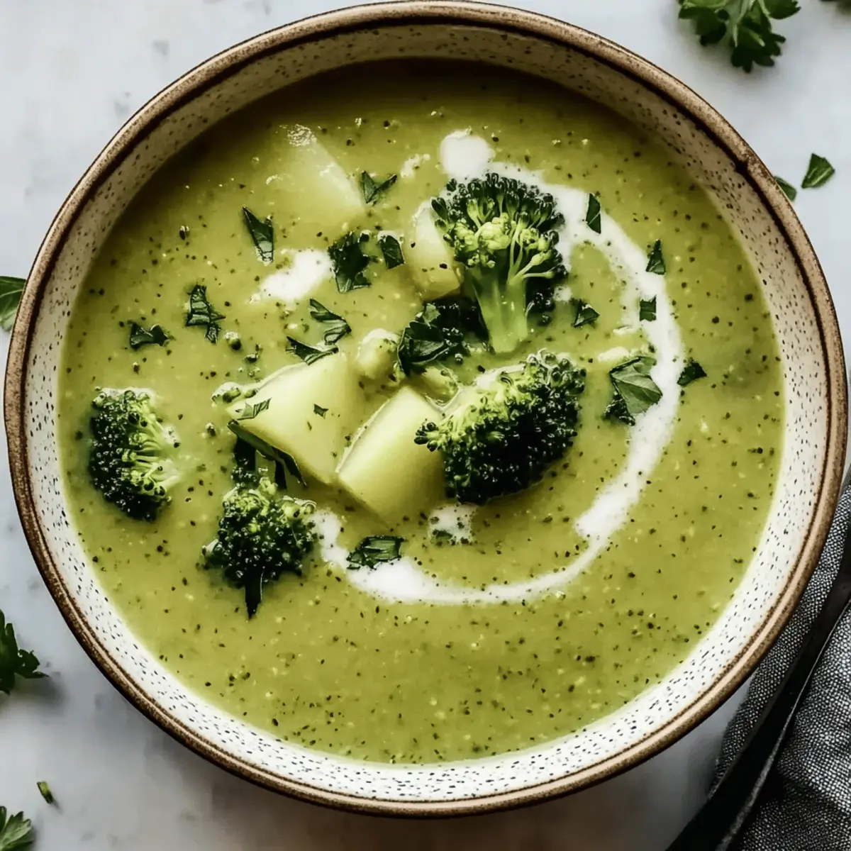 Creamy Broccoli Potato Soup for Cozy Nights In
