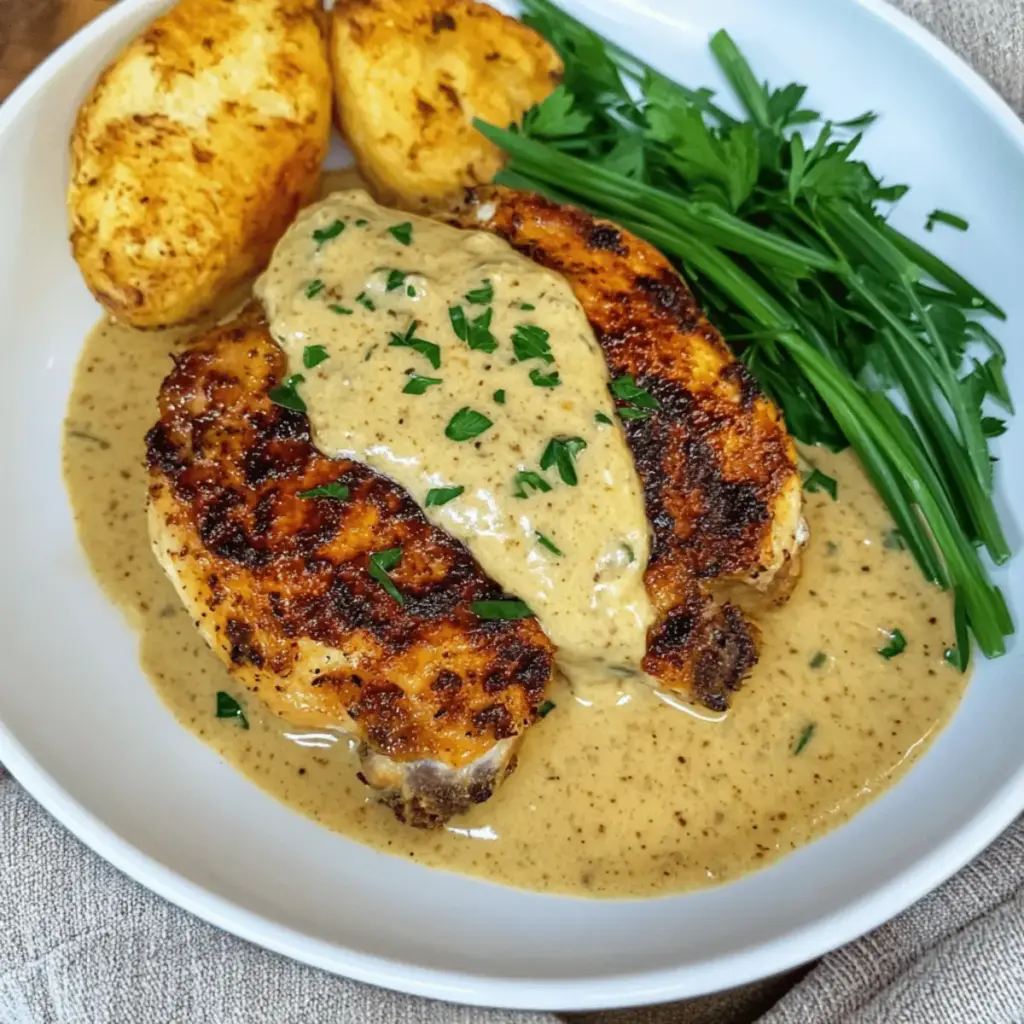 Creamy Garlic Sauce Chicken