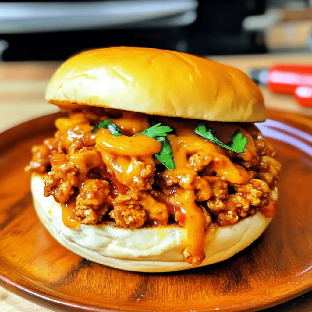 Easy Cajun Chicken Sloppy Joes