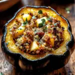 Easy Stuffed Acorn Squash