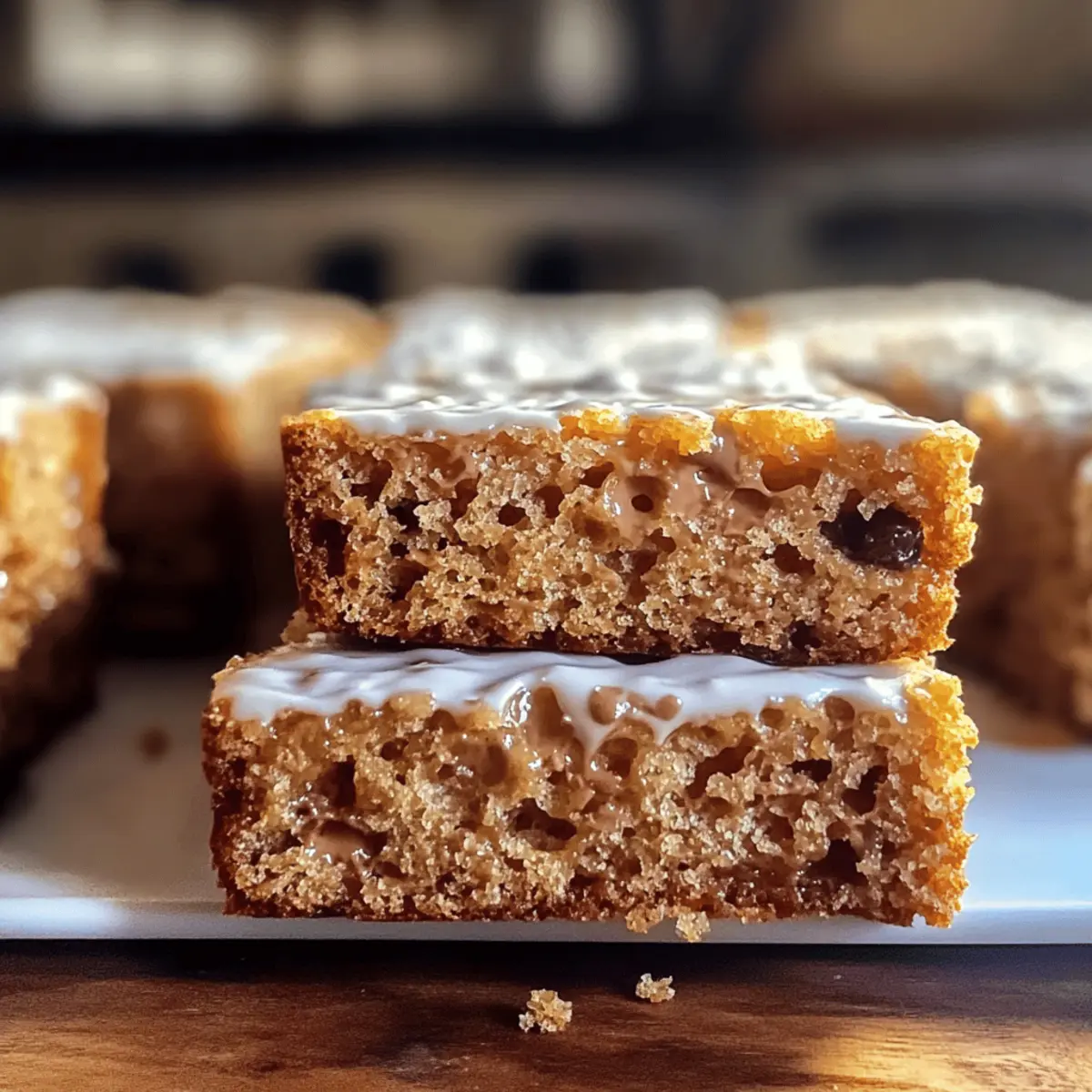 Gingerbread Rice Krispie Treats