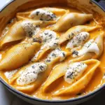 Irresistible Stuffed Shells With Pumpkin Cream Sauce