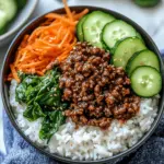 Korean Ground Beef Bowl
