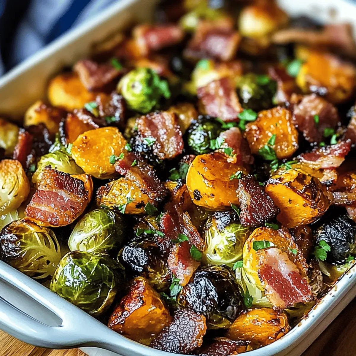 Maple Butternut Brussels Bacon