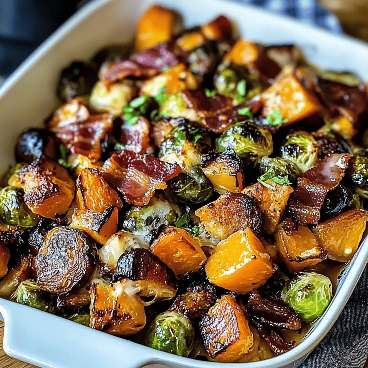 Maple Butternut Brussels Bacon