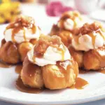 Maple Pumpkin Cream Puff Bites |