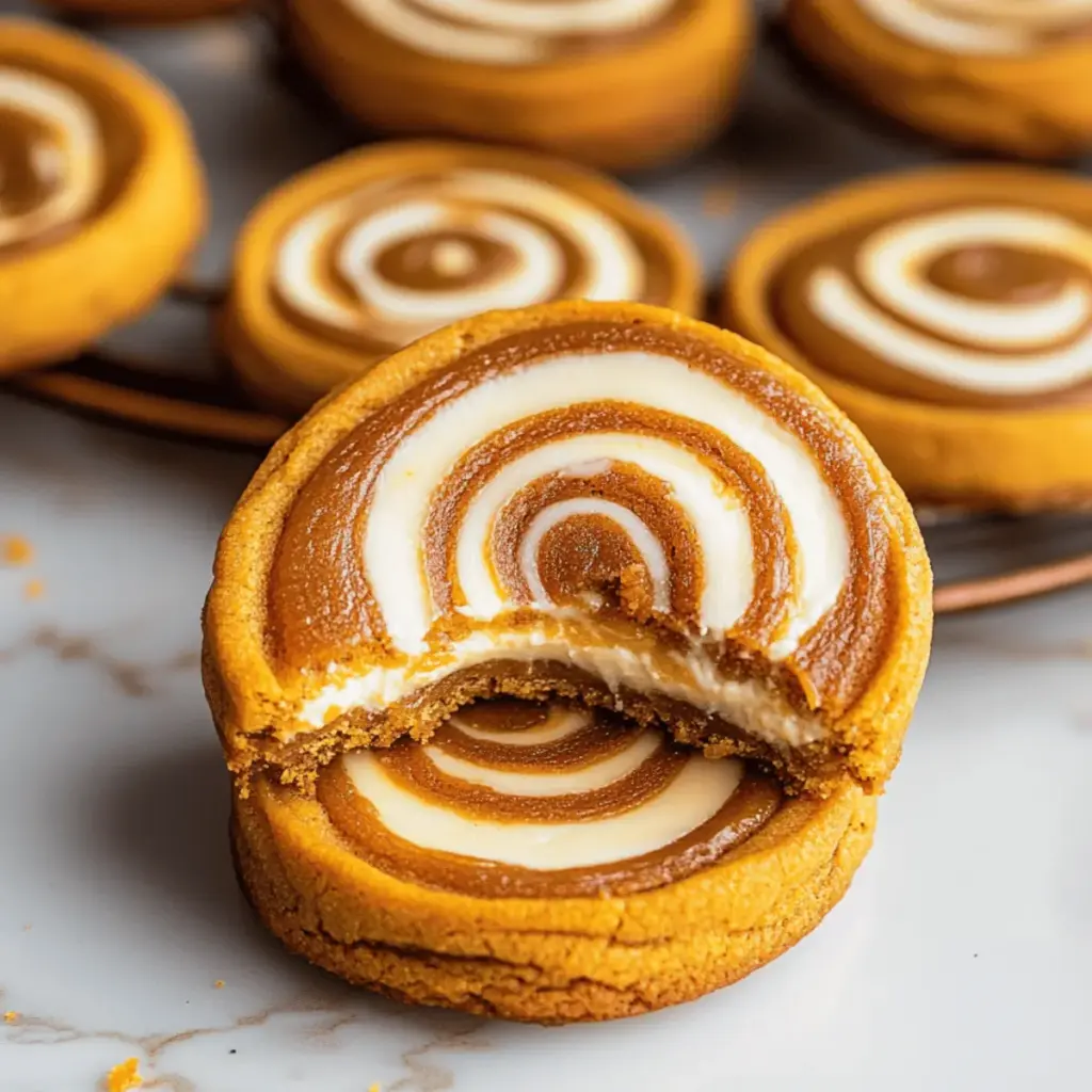 Pumpkin Butter Cheesecake Cookies