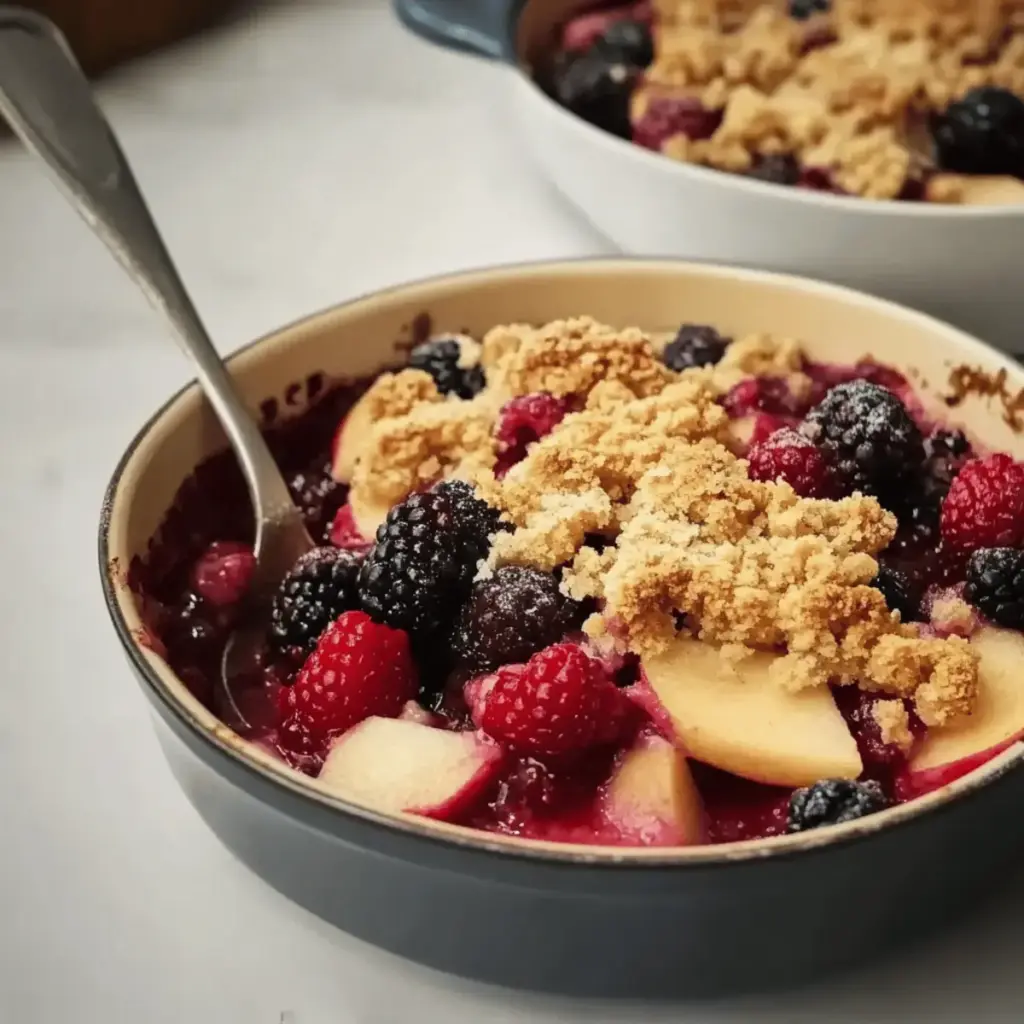 Simple Fruit Crumble