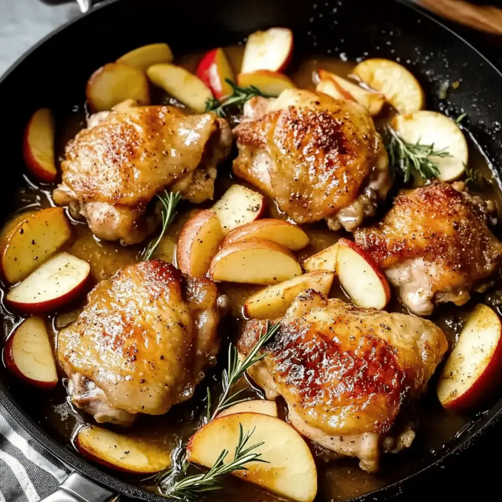 Skillet Apple Cider Chicken
