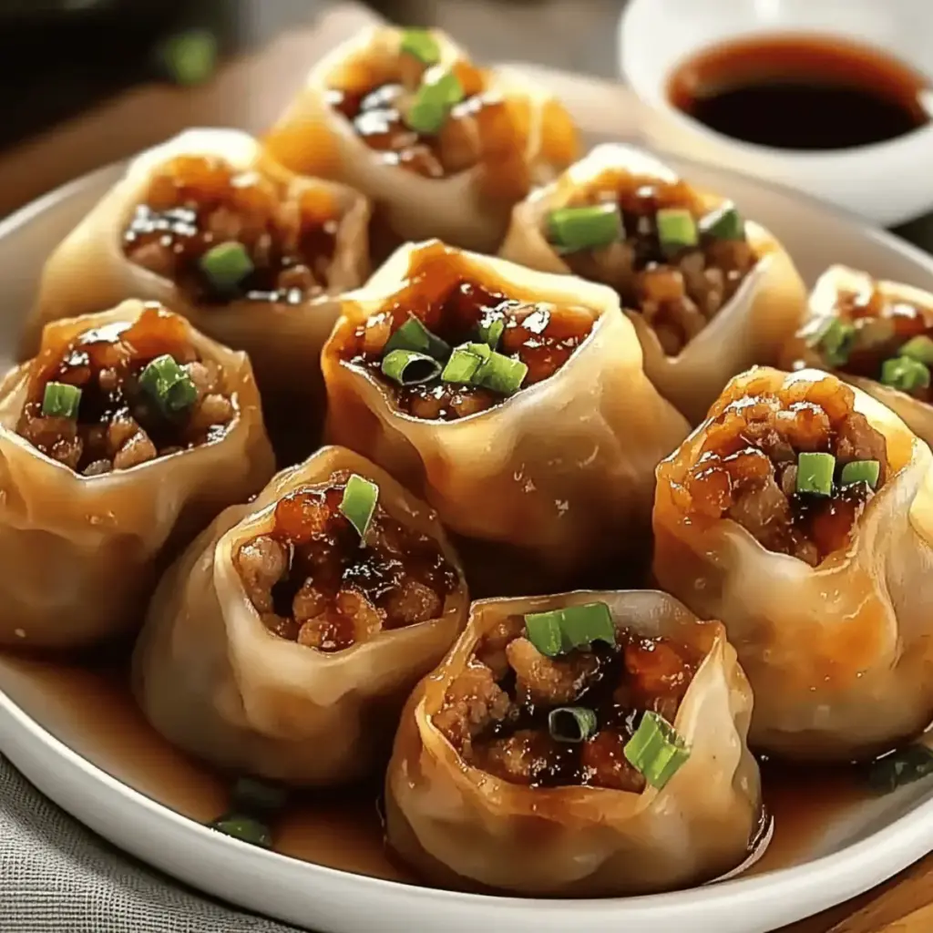 Spicy Beef Dumpling Rolls