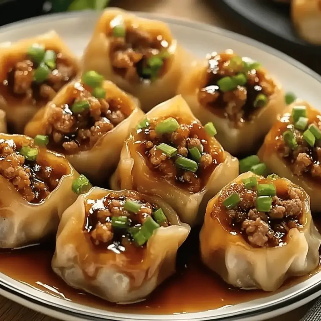 Spicy Beef Dumpling Rolls