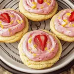 Strawberry Lemonade Cookies