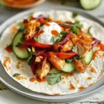 Sweet Chili Chicken Wraps