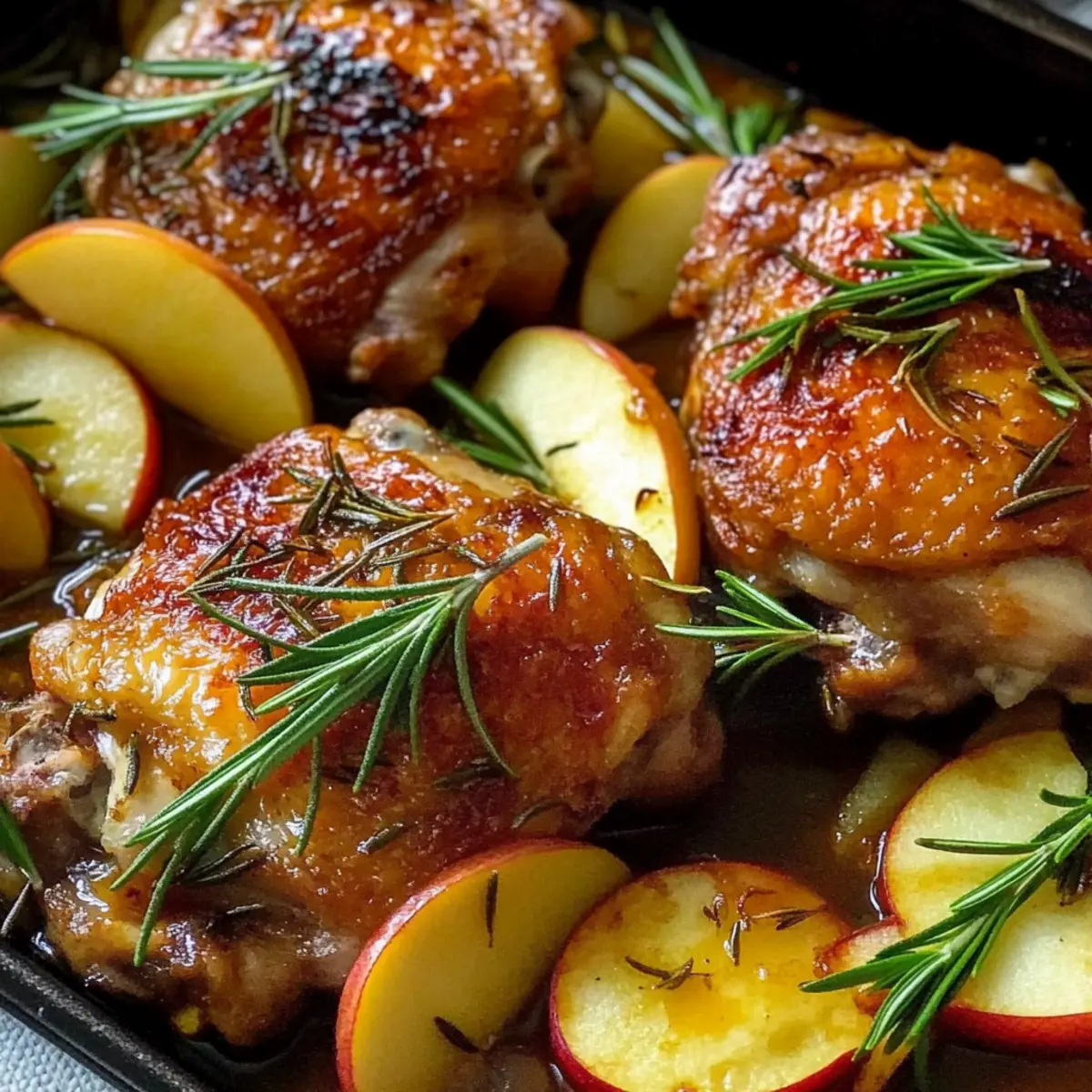 Rosemary Apple Cider Chicken: A Cozy Autumn Dinner Delight