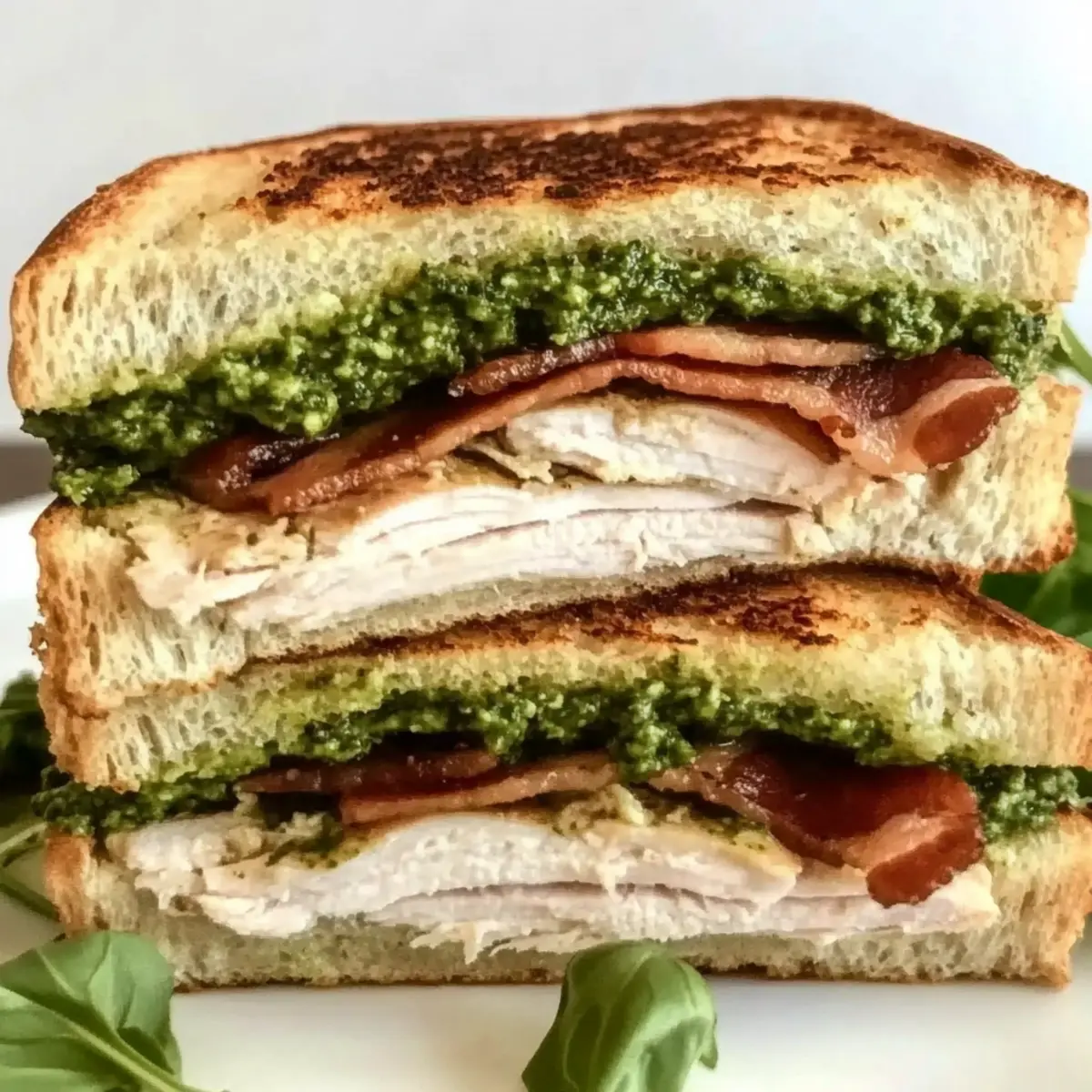 Chicken Pesto Paninis