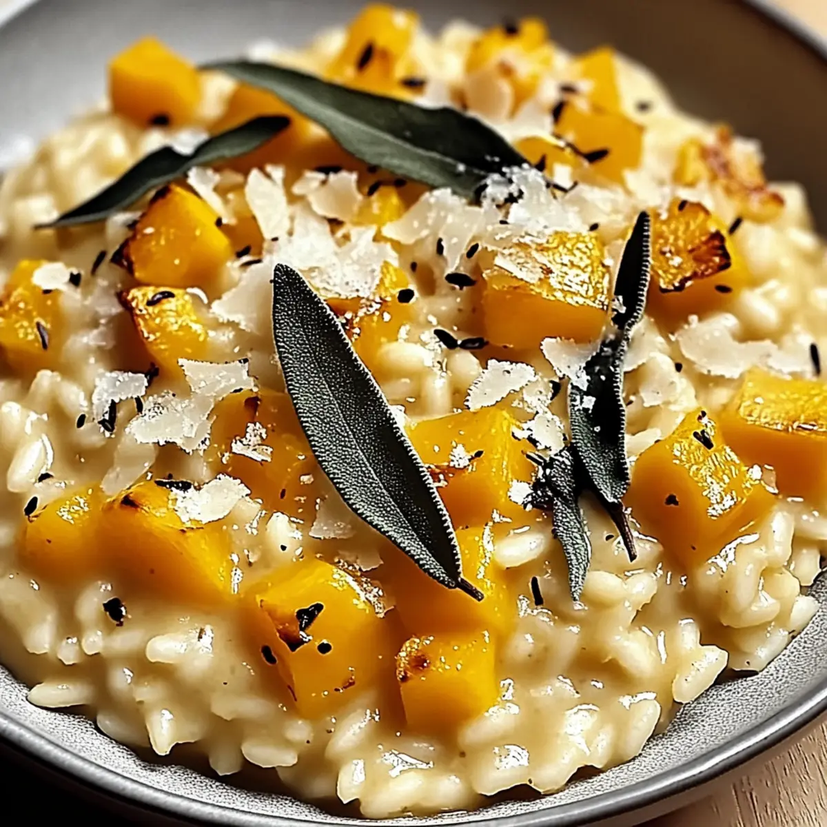 Cozy Creamy Butternut Squash Risotto