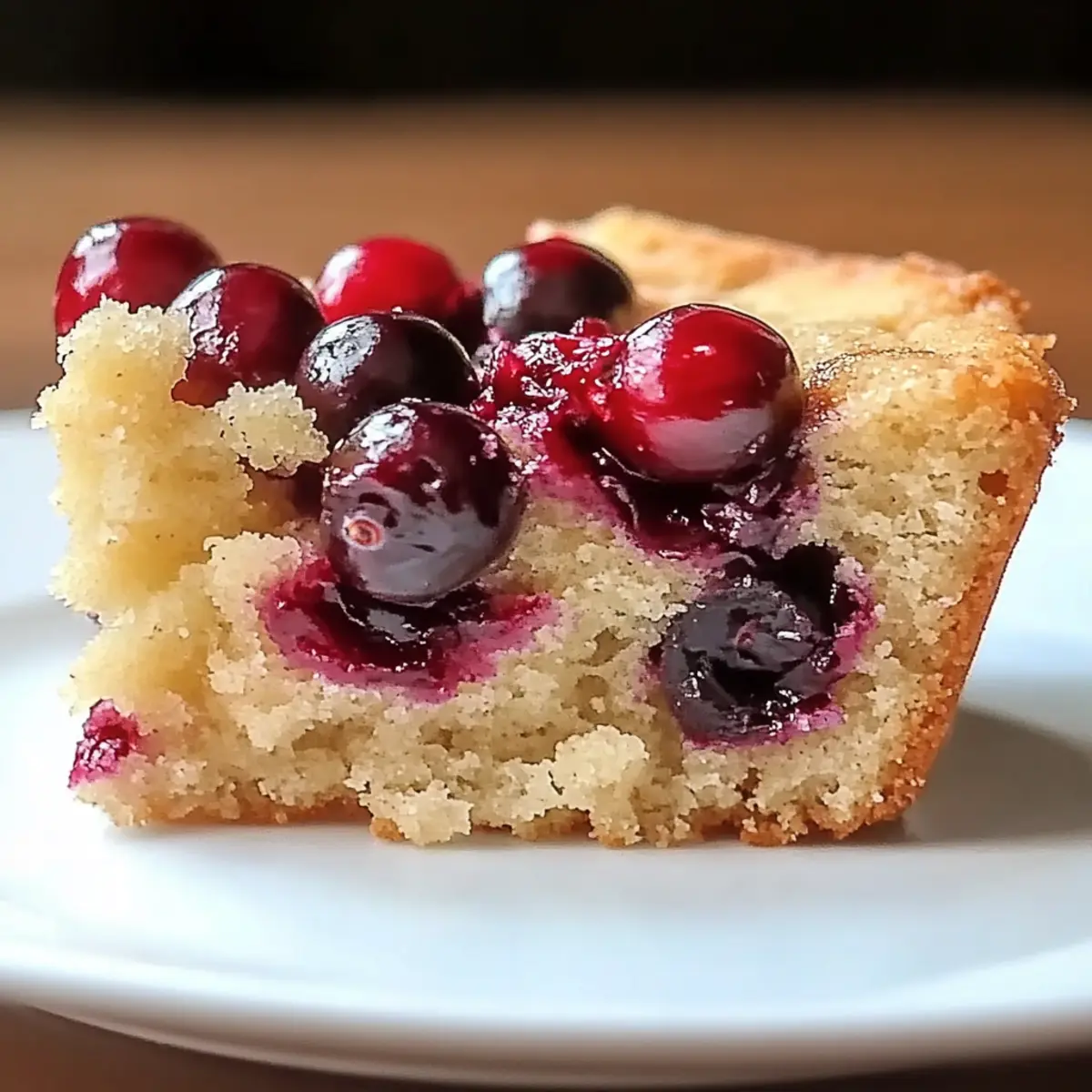 Festive Cranberry Christmas Cake