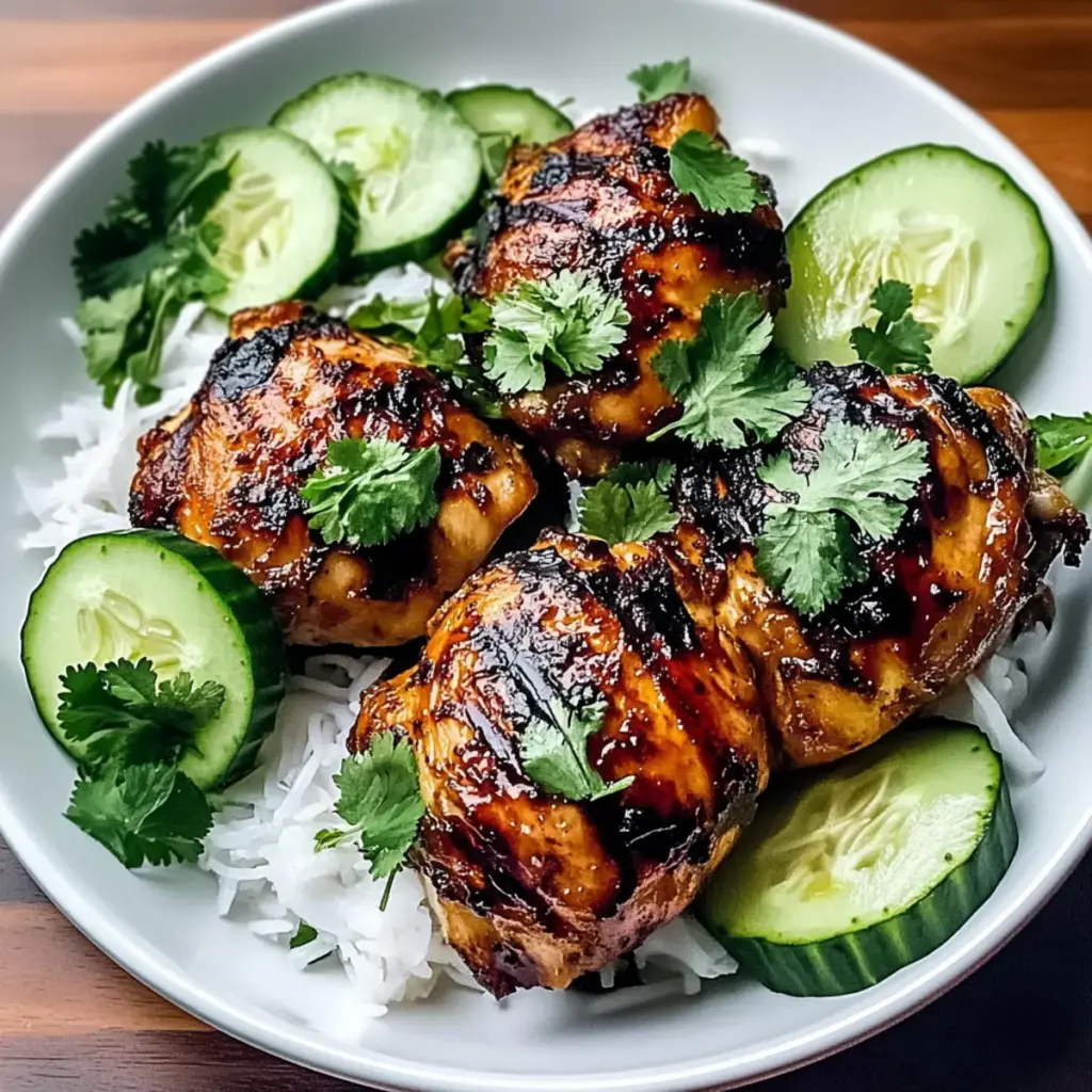 Tasty Grilled Vietnamese Chicken Skewers