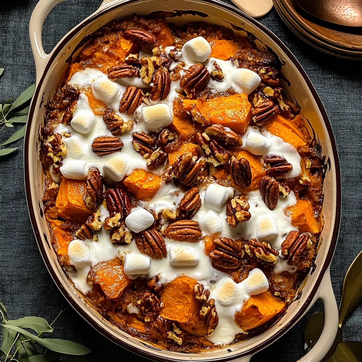 Southern Maple Sweet Potato Casserole