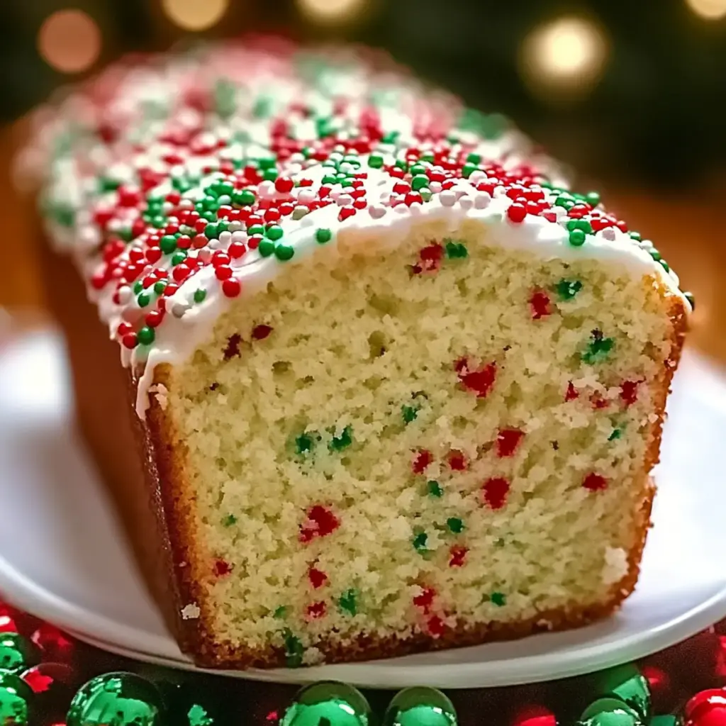 Christmas Sprinkle Buttermilk Bread