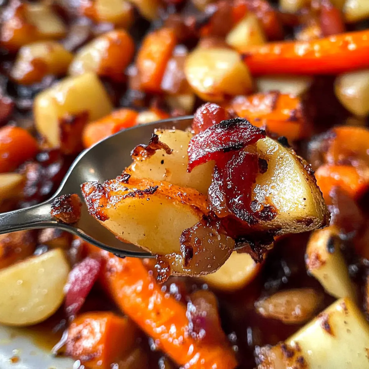Maple Dijon Roasted Apples & Carrots for Cozy Fall Gatherings