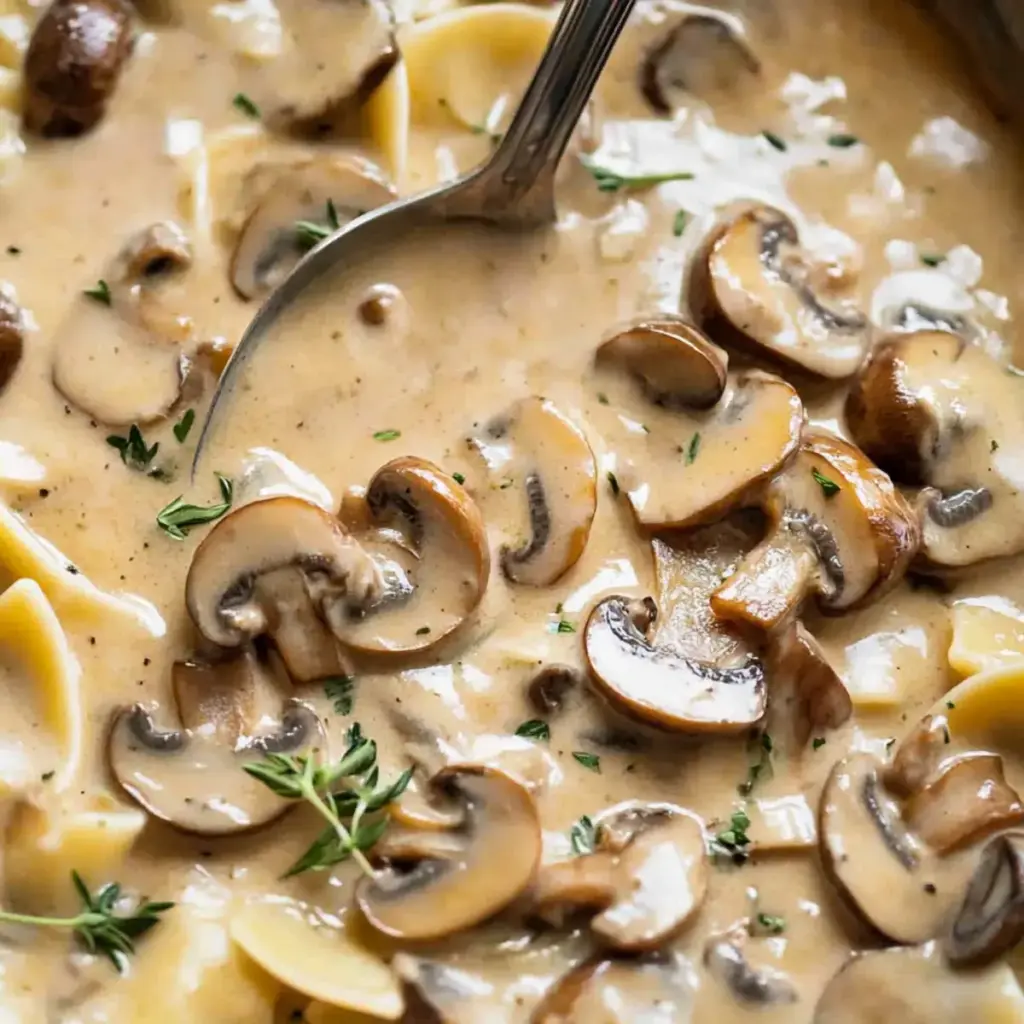 Creamy Mushroom Pepper Sauce