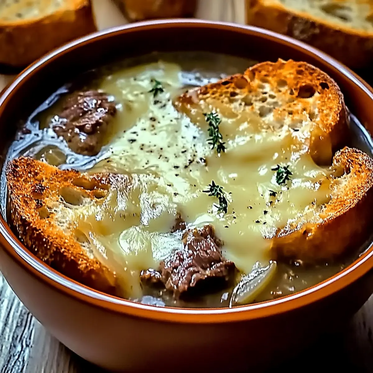 French Onion Short Rib Soup
