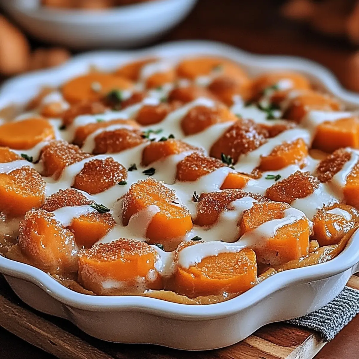 Tasty Scalloped Sweet Potatoes With Brown Sugar