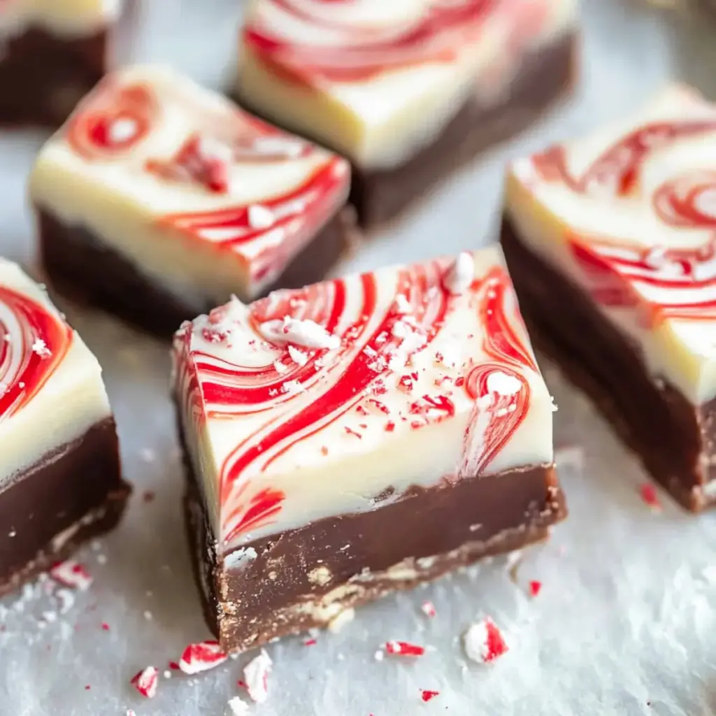 Peppermint Swirl Fudge Recipe