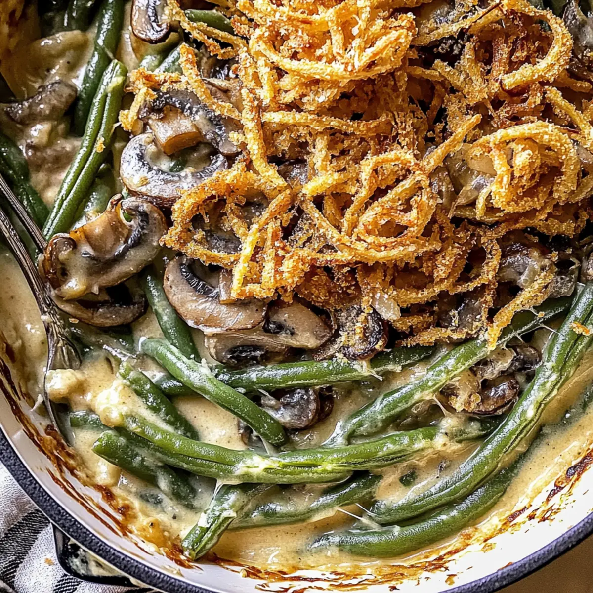 Creamy Green Bean Casserole Side That Elevates Every Meal