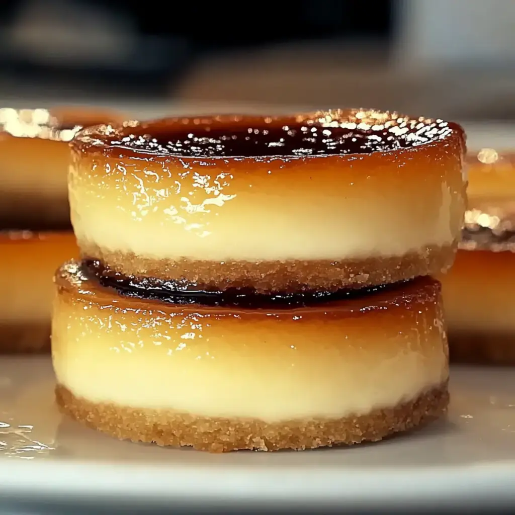 Tasty Mini Crème Brûlée Cheesecakes