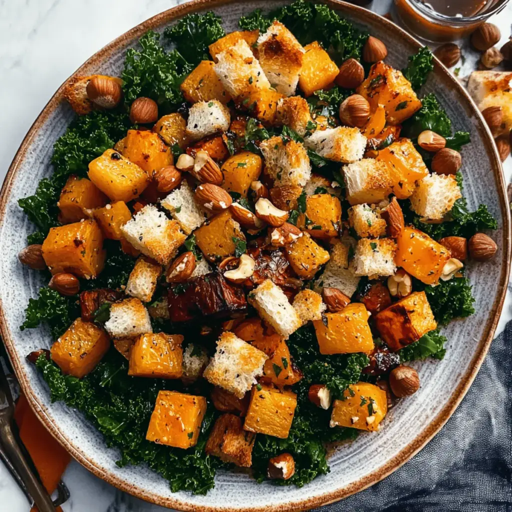 Autumn Panzanella Salad