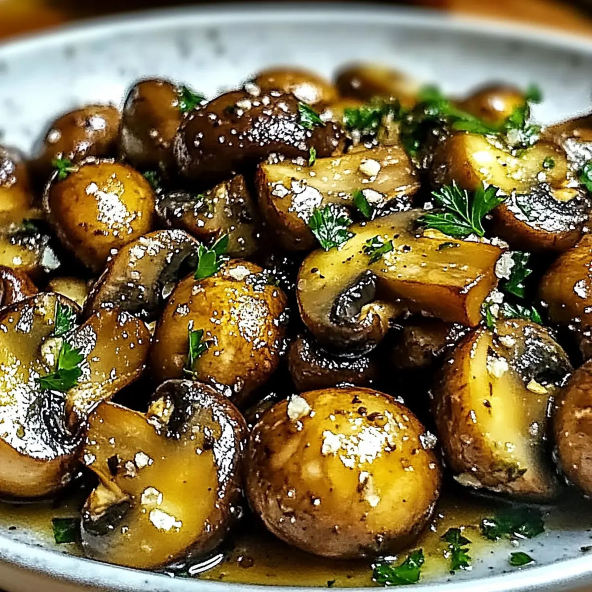 Cozy Cowboy Mushrooms: A Quick and Buttery Delight