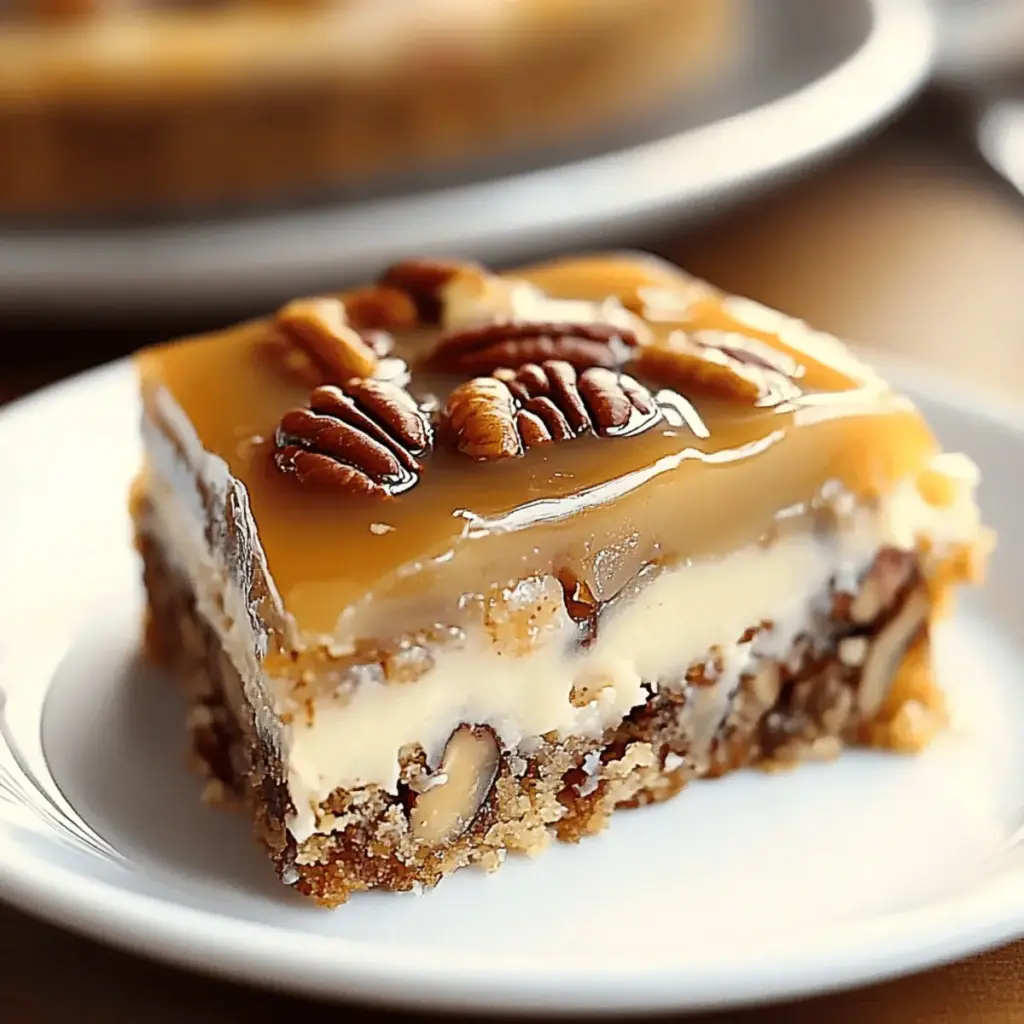 Cozy Gooey Butter Pecan Cake Dessert