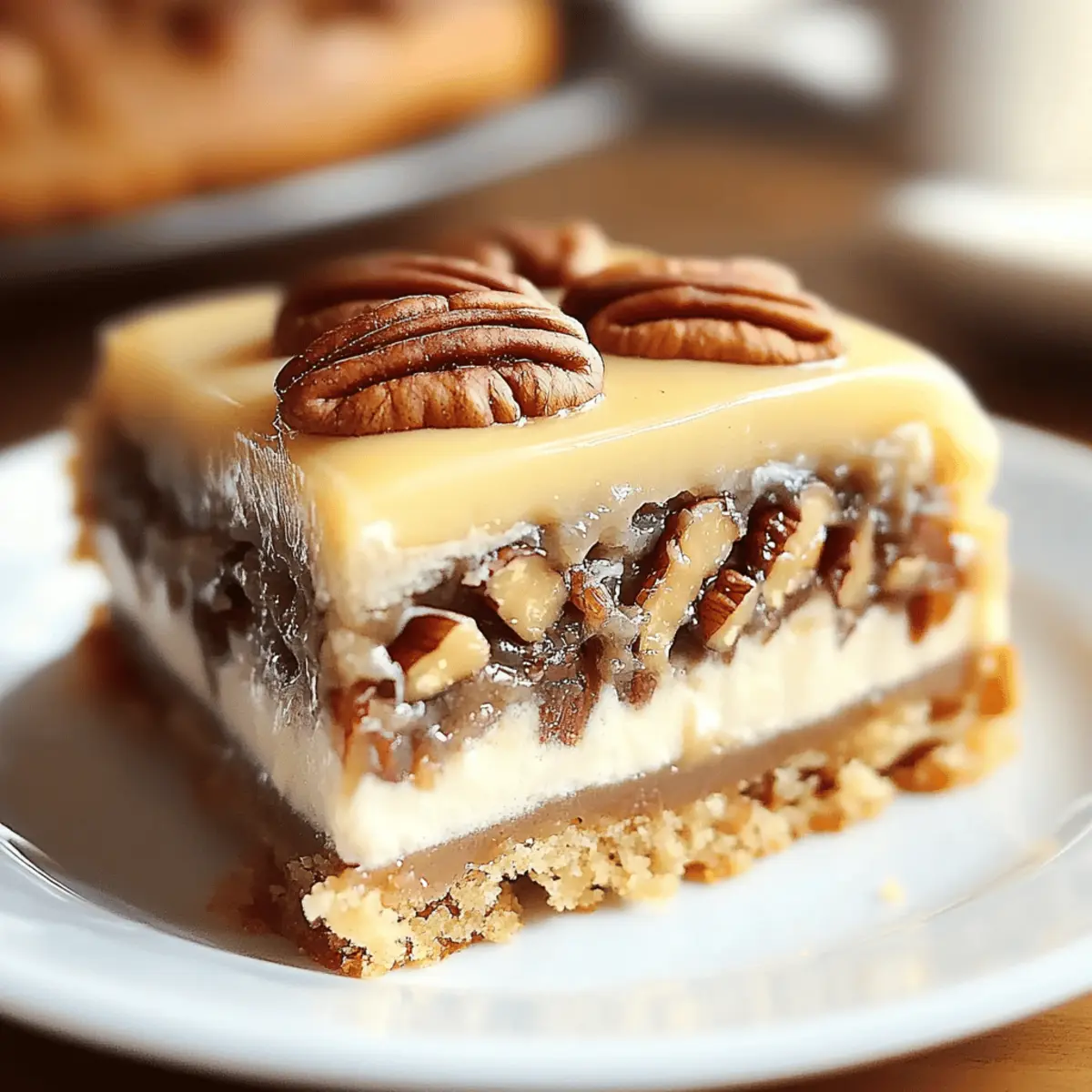 Cozy Gooey Butter Pecan Cake Dessert