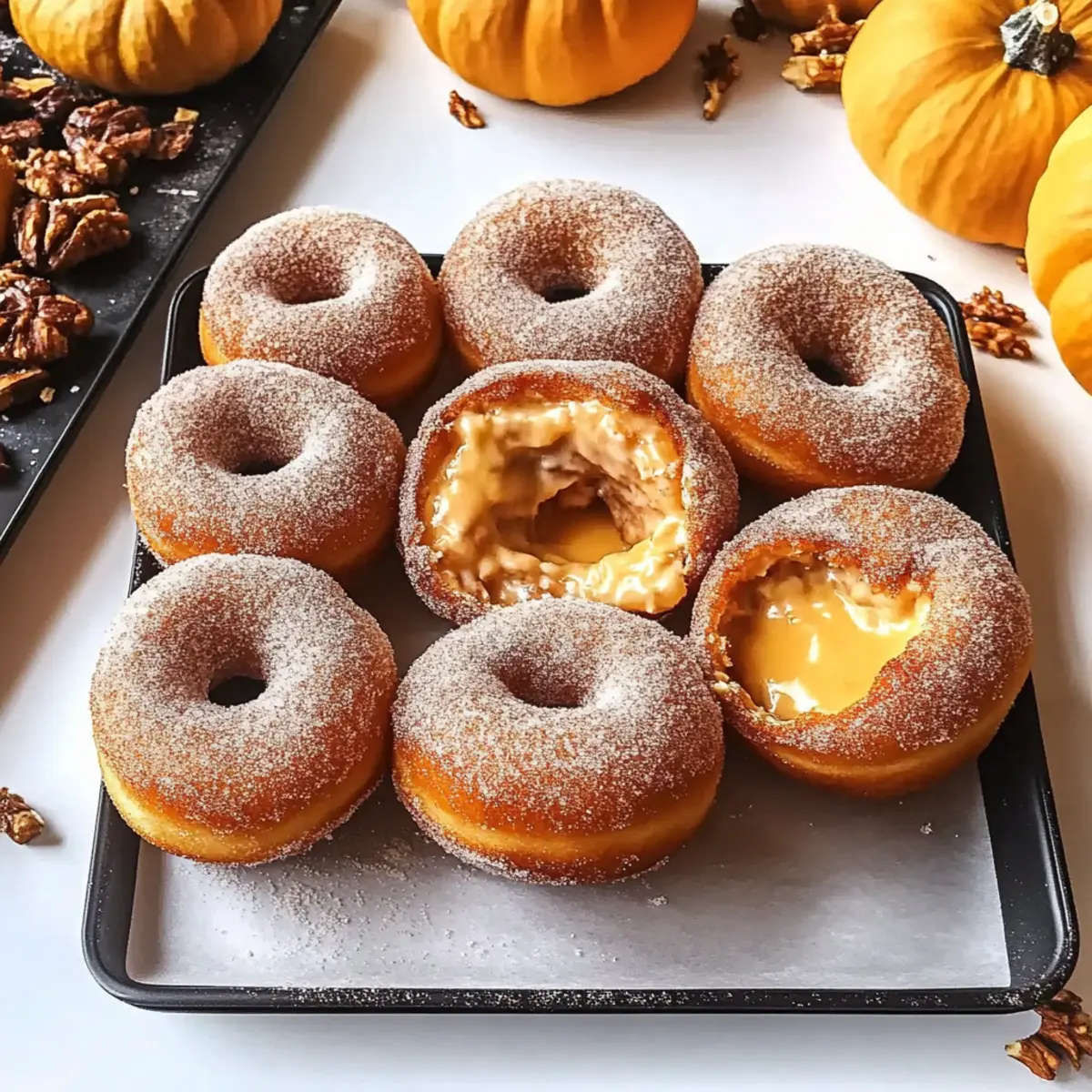 Cozy Thanksgiving Doughnuts