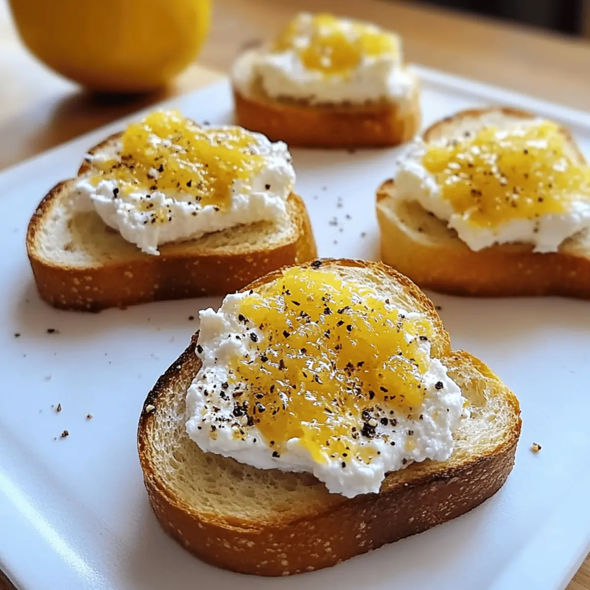 Crispy Challah Bruschetta